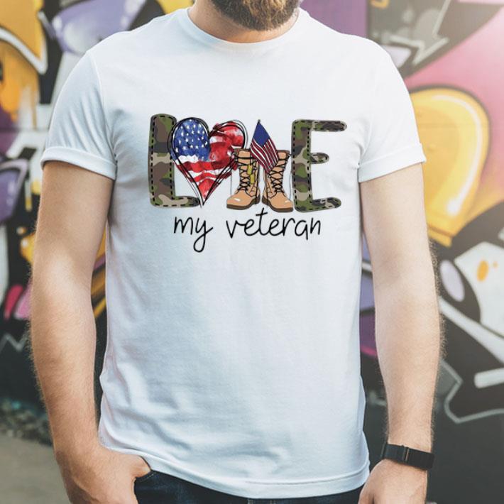 Love My Veteran Boots American Flag shirt 8 Love My Veteran Boots American Flag shirt