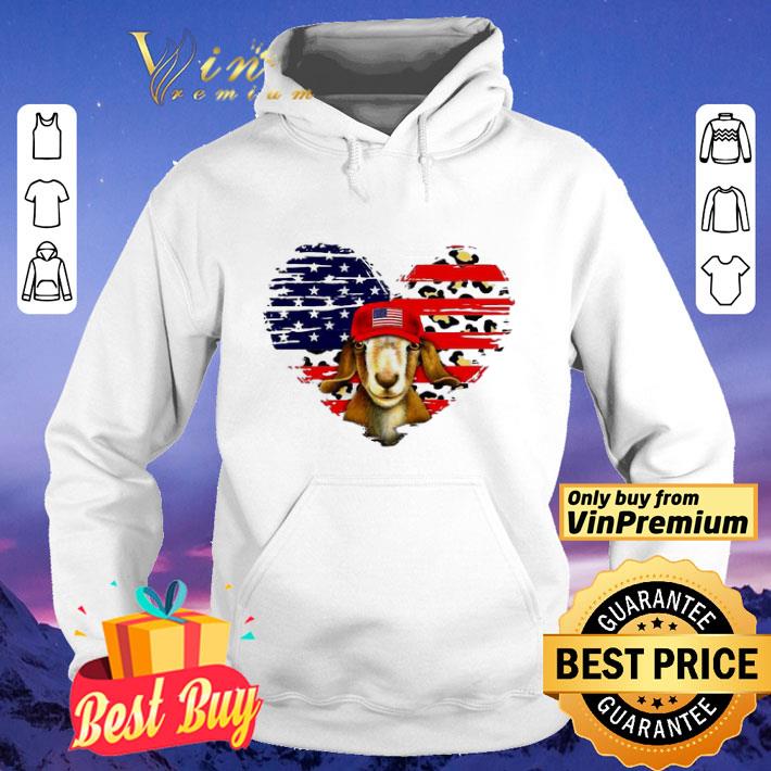 Goat Love Leopard American Flag shirt 26ea8622 goat love leopard american flag shirt 4 - Goat Love Leopard American Flag shirt