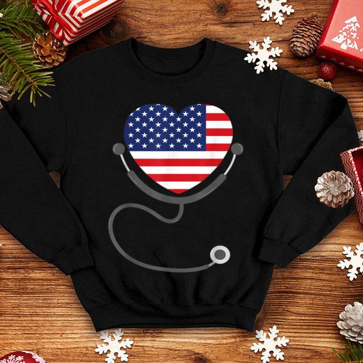 27581949 patriotic nurse usa flag nursing 4th july shirt 4 - Patriotic Nurse USA Flag Nursing 4th July Shirt