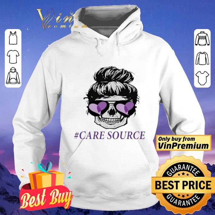 Mom life skull #Care Source shirt