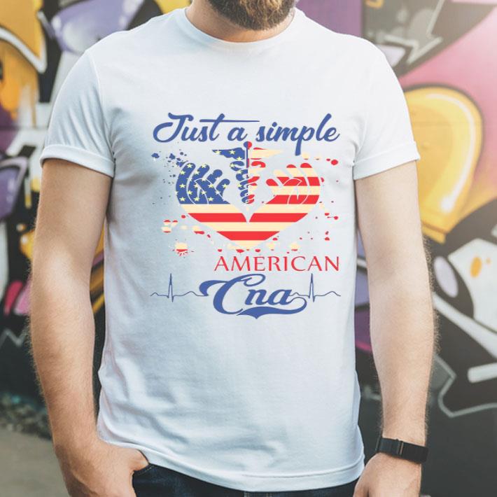 287e8c06 just a simple american ena american flag shirt 4 - Just A Simple American Ena American Flag Shirt