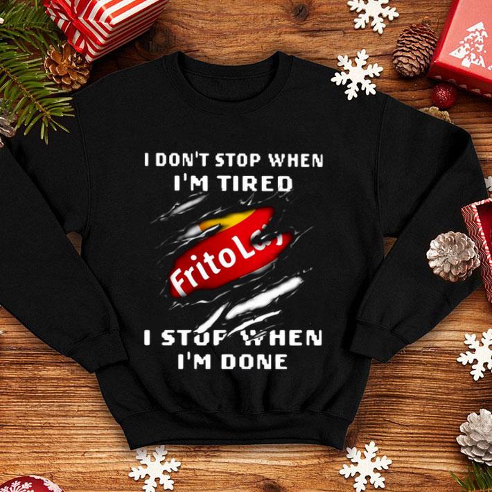 293aca9b frito lay i don t stop when i m tired i stop when i m done shirt 4 - Frito Lay I Don’t Stop When I’m Tired I Stop When I’m Done Shirt