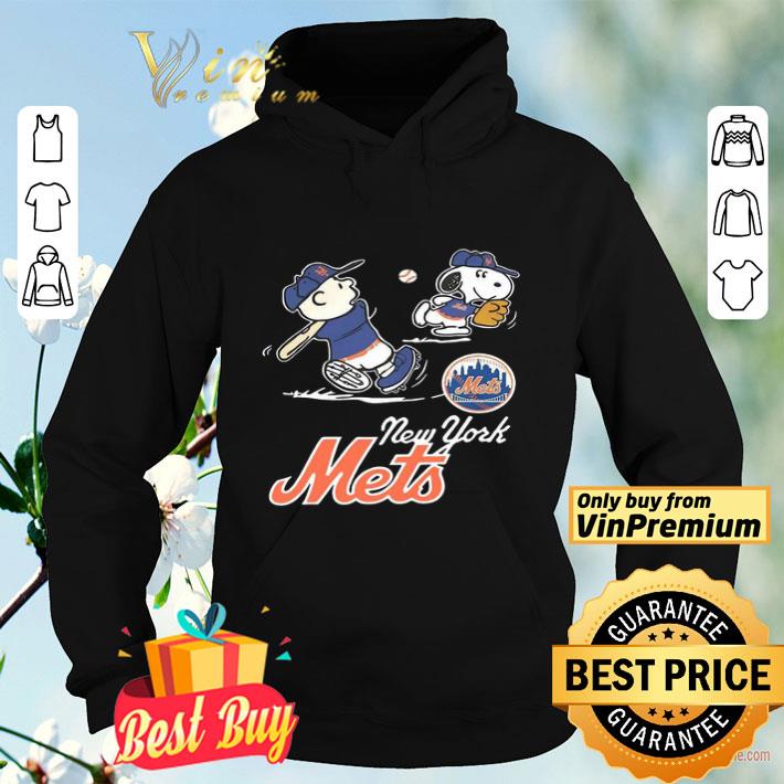 2952a60d charlie brown and snoopy play baseball new york mets shirt 4 - Charlie Brown And Snoopy play Baseball New York Mets shirt