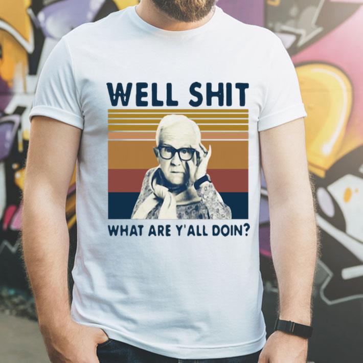 Vintage Leslie Jordan Well Shit What Are Y’all Doin shirt