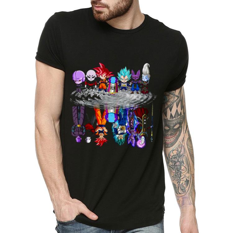 Dragon Ball Super Chibi Character So Cute Water Reflection Shirt