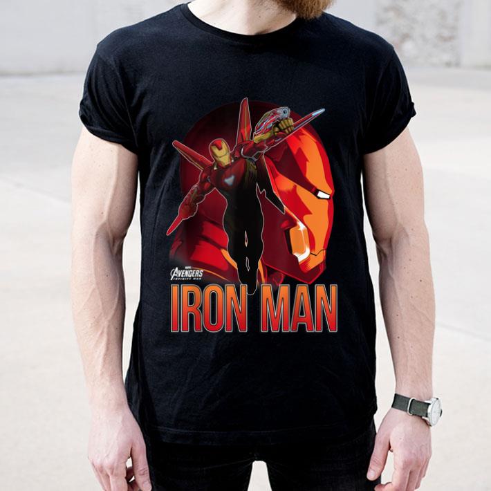 2c10e22e marvel infinity war iron man profile graphic shirt 4 - Marvel Infinity War Iron Man Profile Graphic Shirt