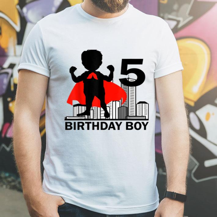 2c817e0c superhero 5th birthday for kids super five shirt 4 - Superhero 5th Birthday For Kids Super Five Shirt