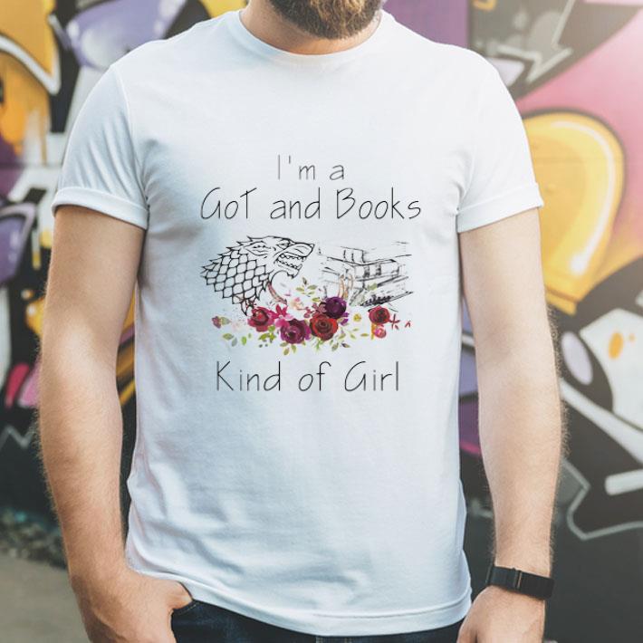 2ce2d585 i m a got game of thrones and books kind of girl floral shirt 4 - I’m A Got Game Of Thrones And Books Kind Of Girl Floral shirt