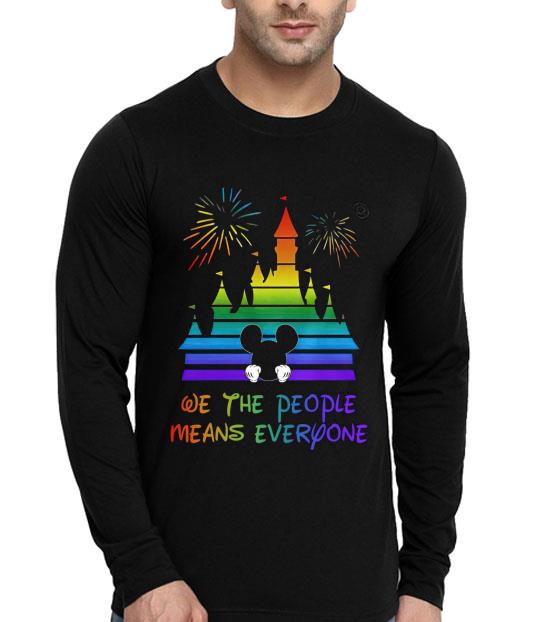 2cfaa030 mickey mouse we the people means everyone shirt 4 - Mickey Mouse We The People Means Everyone Shirt