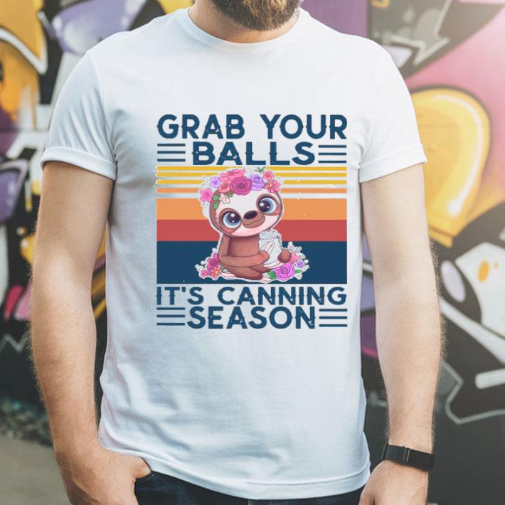 2d8ea486 sloth baby grab your balls it s canning season vintage png shirt 4 - Sloth Baby Grab Your Balls It’s Canning Season Vintage.png Shirt