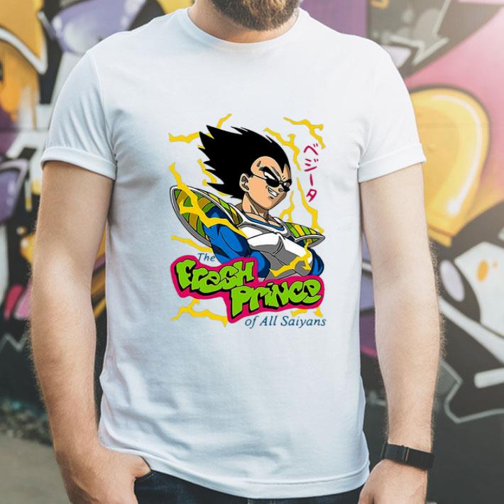 2e670131 vegeta the fresh prince of all saiyans shirt 4 - Vegeta The Fresh Prince Of All Saiyans shirt