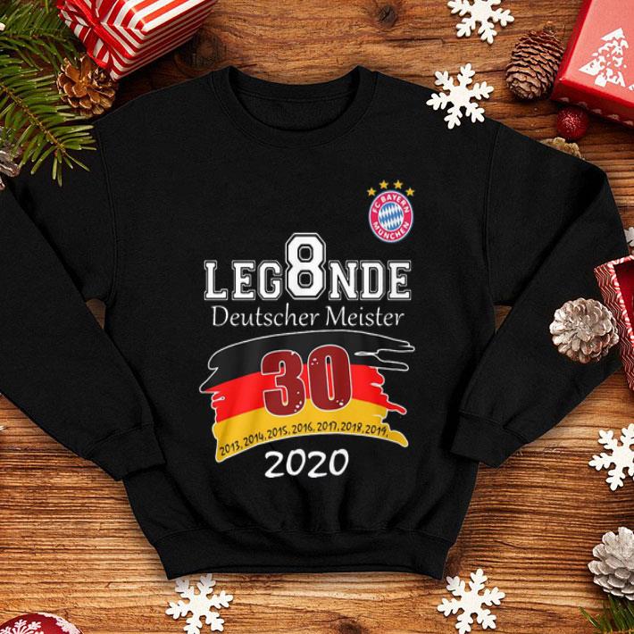 FC Bayern Munchen Leg8nde Deutscher Meister 2020 shirt