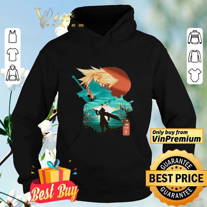 30bbefb6 top final fantasy battle silhouette shirt 4 - Top Final Fantasy Battle Silhouette shirt