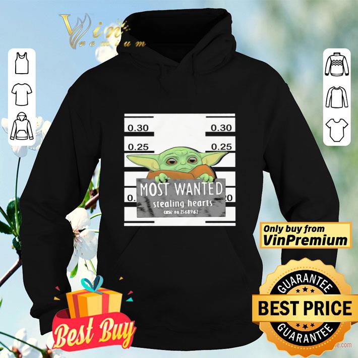 31be6242 star wars baby yoda most wanted stealing hearts shirt 4 - Star wars baby yoda most wanted stealing hearts shirt