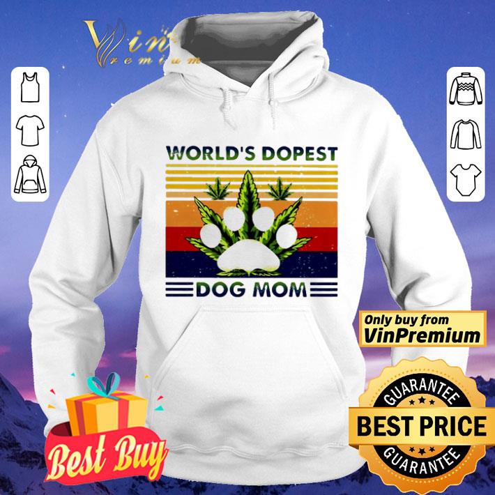 32e35b75 world s dopest dog mom vintage shirt 4 - World’s dopest dog mom vintage shirt