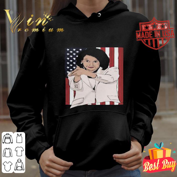 Nancy Pelosi Clap Anti Trump American Flag 4th Of July shirt