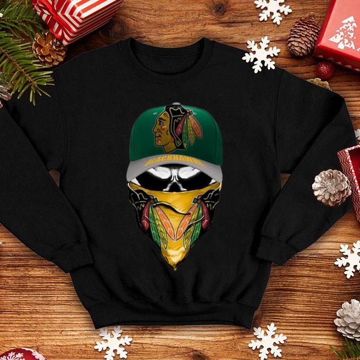 Chicago Blackhawks Skull Face Mask shirt 1 Chicago Blackhawks Skull Face Mask shirt