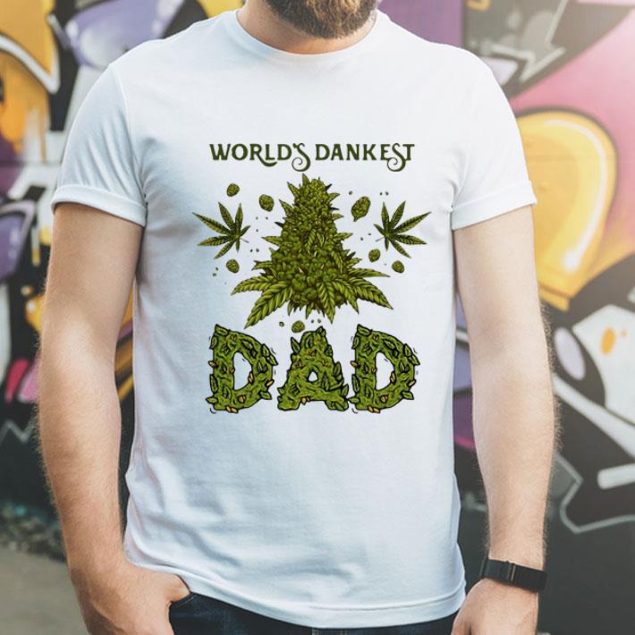 Cannabis Weed World’s Dankest Dad shirt