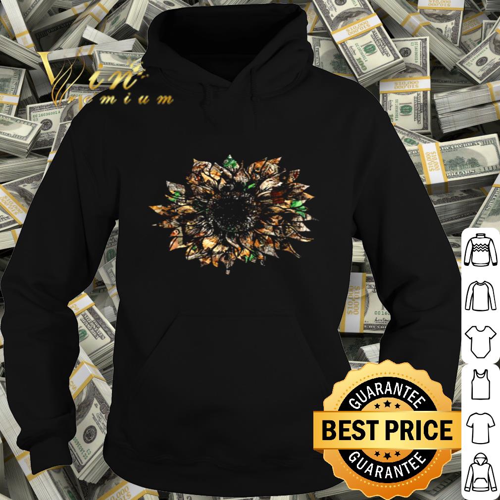 36868a76 deer hunting sunflower shirt 4 - Deer Hunting Sunflower shirt