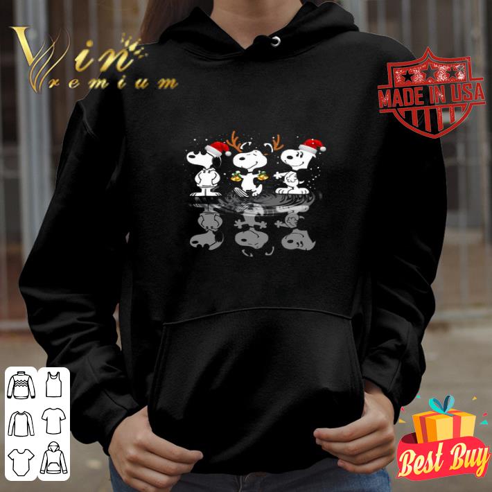 Snoopy water mirror reflection Christmas season shirt 36cc0234 snoopy water mirror reflection christmas season shirt 4 - Snoopy water mirror reflection Christmas season shirt