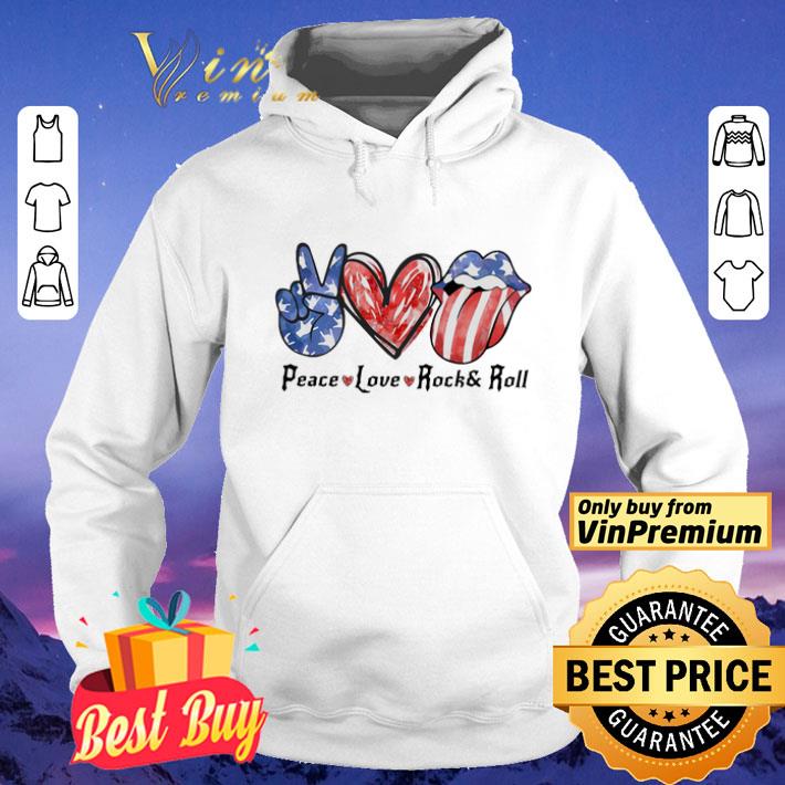 Peace love rock and roll american flag independence day shirt 37d92811 peace love rock and roll american flag independence day shirt 4 - Peace love rock and roll american flag independence day shirt