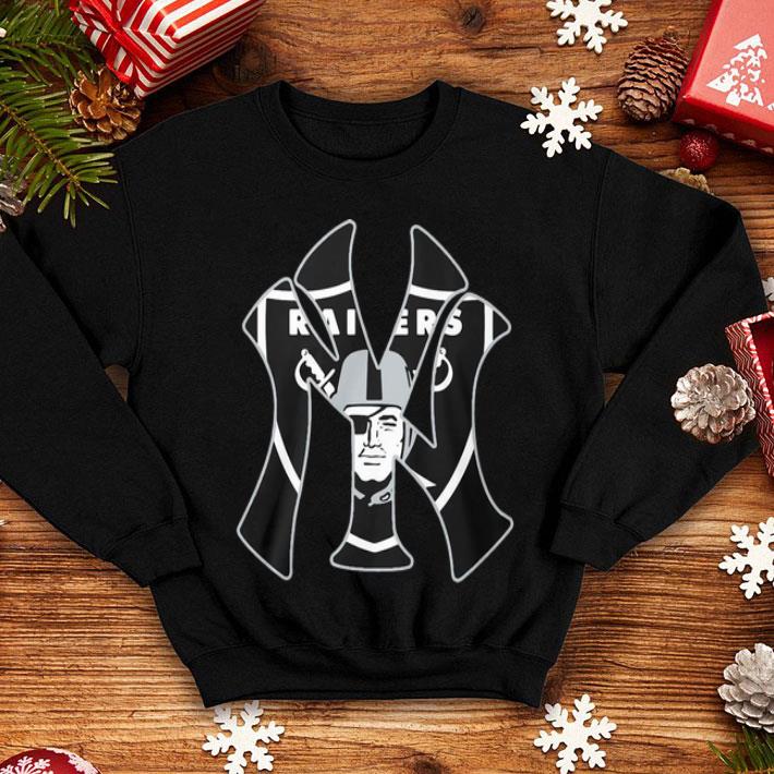 Oakland Raiders Inside New York Yankees shirt