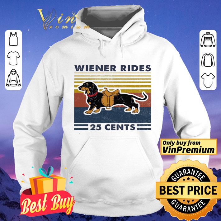 393b2d4d dachshund wiener rides 25 cents vintage retro shirt 4 - Dachshund wiener rides 25 cents vintage retro shirt