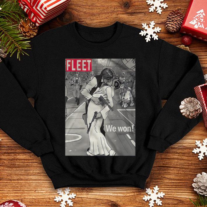 39838ca5 han and leia fleet we won shirt 4 - Han And Leia Fleet We Won shirt
