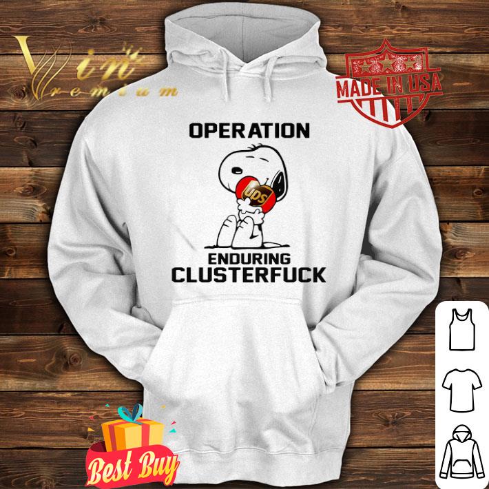 39b992af snoopy hug united parcel service operation enduring clusterfuck shirt 4 - Snoopy Hug United Parcel Service Operation Enduring Clusterfuck shirt