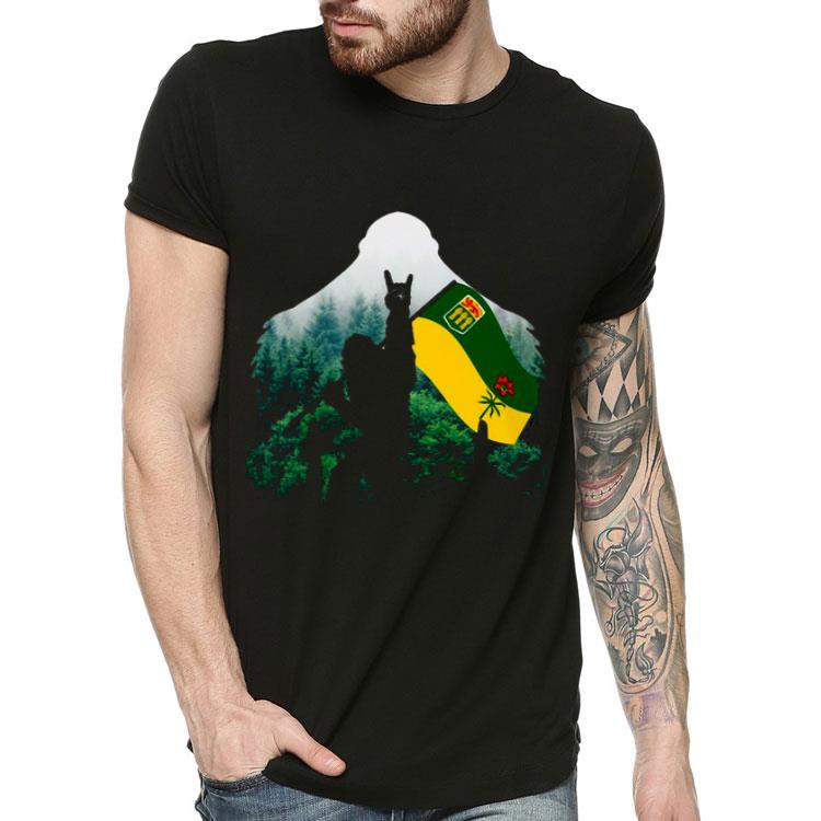 3a038d05 bigfoot saskatchewan flag in the forest png shirt 4 - Bigfoot Saskatchewan Flag In The Forest.png Shirt