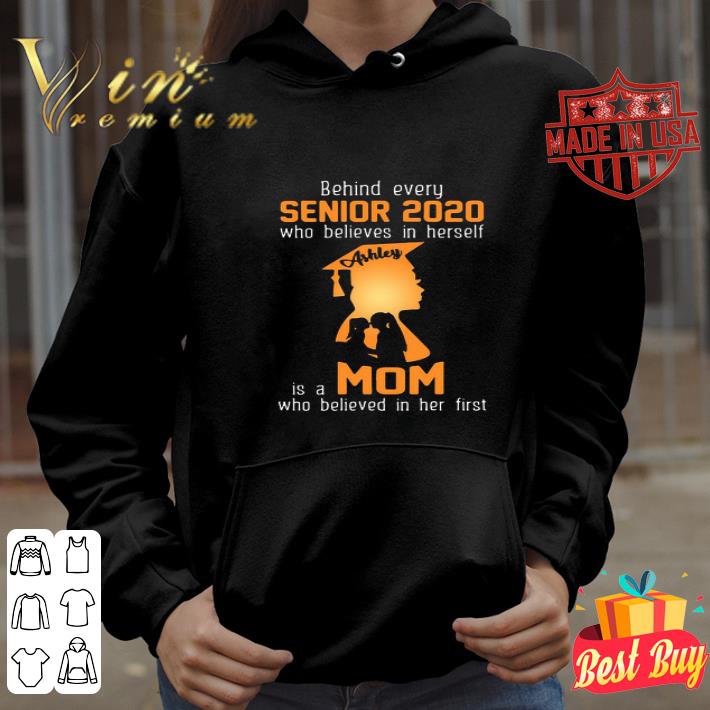 3b8bdc82 behind every senior 2020 who believes in herself is a mom shirt 4 - Behind Every Senior 2020 Who Believes In Herself Is A Mom shirt