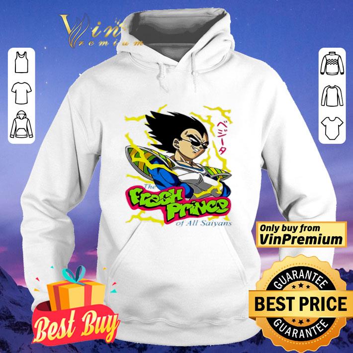 The fresh prince of all saiyans shirt