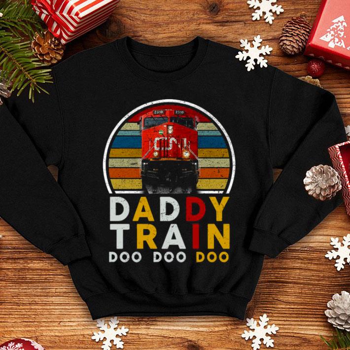 Daddy Train Doo Doo Doo Father’s Day Vintage Shirt