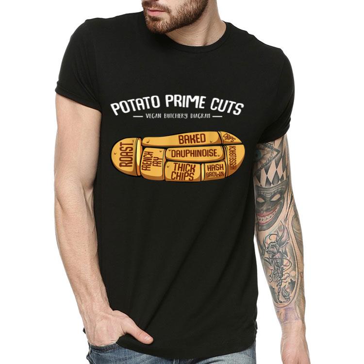 Potato Prime Cuts Vegan Butcher Healthy Food Vegetables Shirt 3ce1d6db potato prime cuts vegan butcher healthy food vegetables shirt 4 - Potato Prime Cuts Vegan Butcher Healthy Food Vegetables Shirt