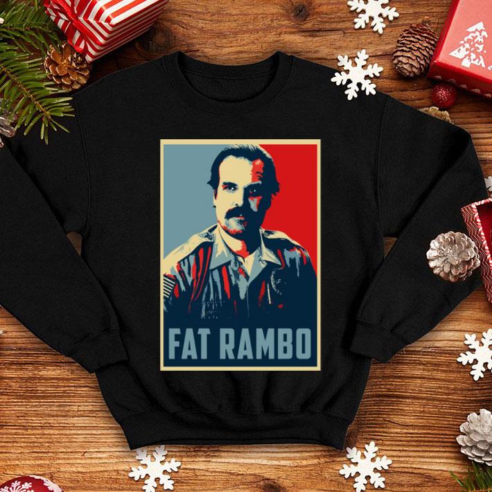 Stranger Things 3 Jim Hopper Fat Rambo Vintage shirt