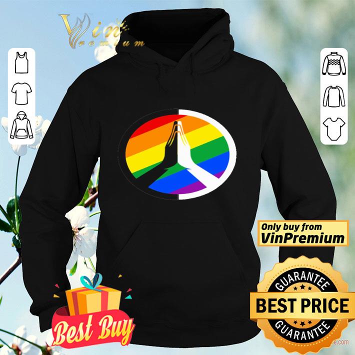 406a0cff lgbt peace icon emblem end hate shirt 4 - LGBT Peace icon Emblem end hate shirt