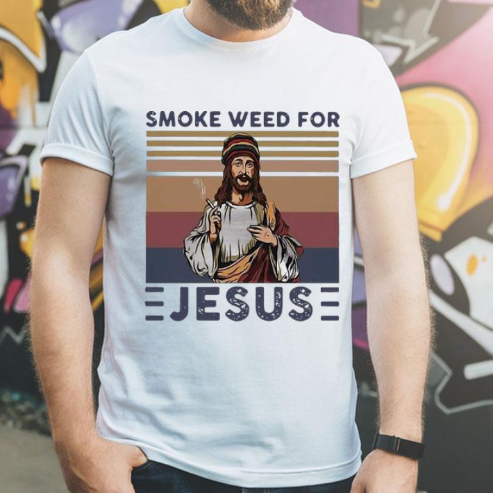 Vintage Smoke Weed For Jesus shirt 8 Vintage Smoke Weed For Jesus shirt