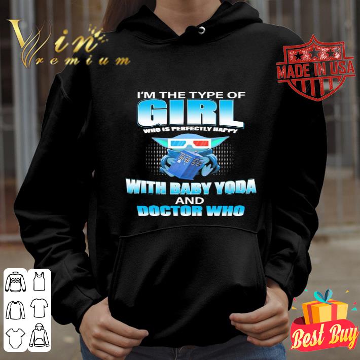 423614ee baby yoda and doctor who i m the type of girl who is perfectly shirt 4 - Baby Yoda And Doctor Who I’m The Type Of Girl Who Is Perfectly shirt