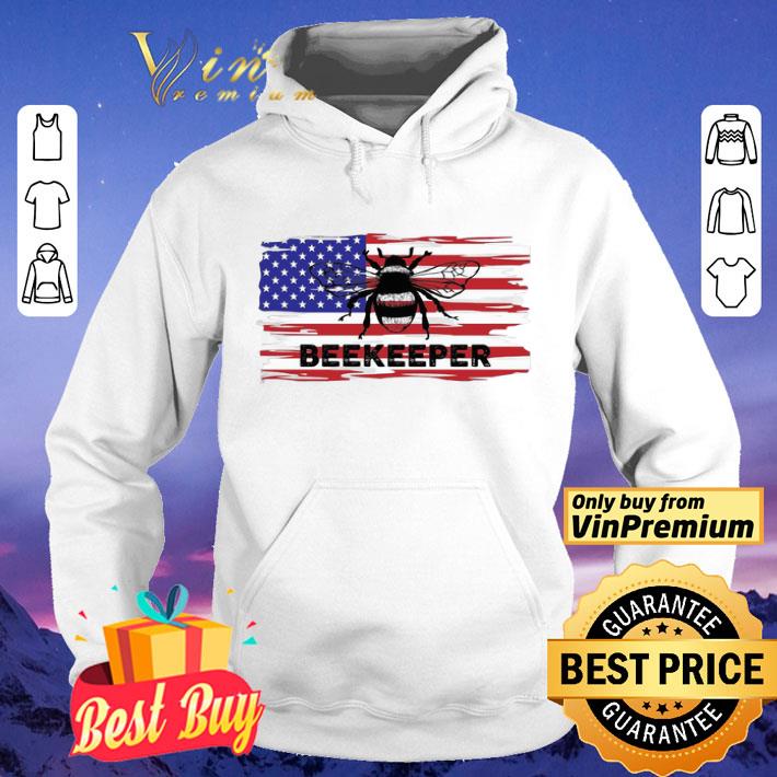 448e4a2b patriotic beekeeper american flag 4th of july gift bee shirt 4 - Patriotic Beekeeper American Flag 4th of july Gift Bee shirt