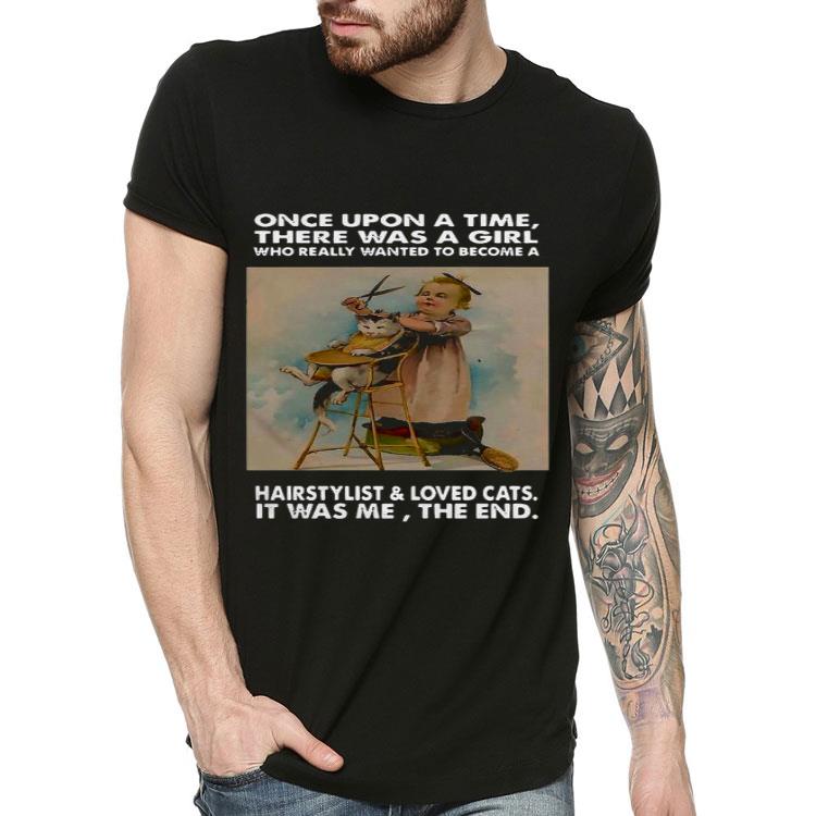 452859e5 once upon a time there was a girl who really wanted to become a hairstylist and love cats shirt 4 - Once Upon A Time There Was A Girl Who Really Wanted To Become A Hairstylist And Love Cats Shirt