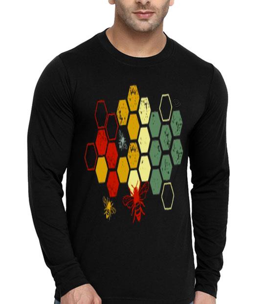 Honey Background Bee Vintage Shirt