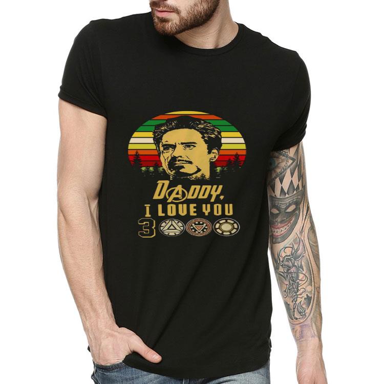 4906dc04 daddy tony stark i love you 300 vintage shirt 4 - Daddy Tony Stark I Love You 300 Vintage Shirt