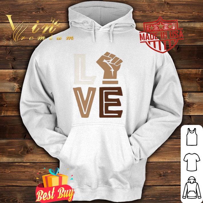 497fa7ce love all lives matter black hand shirt 4 - Love All Lives Matter Black hand shirt