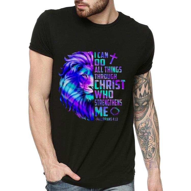 Lion King I Can Do All Things Through Christ Who Strengthens Me Shirt 49cfd274 lion king i can do all things through christ who strengthens me shirt 4 - Lion King I Can Do All Things Through Christ Who Strengthens Me Shirt
