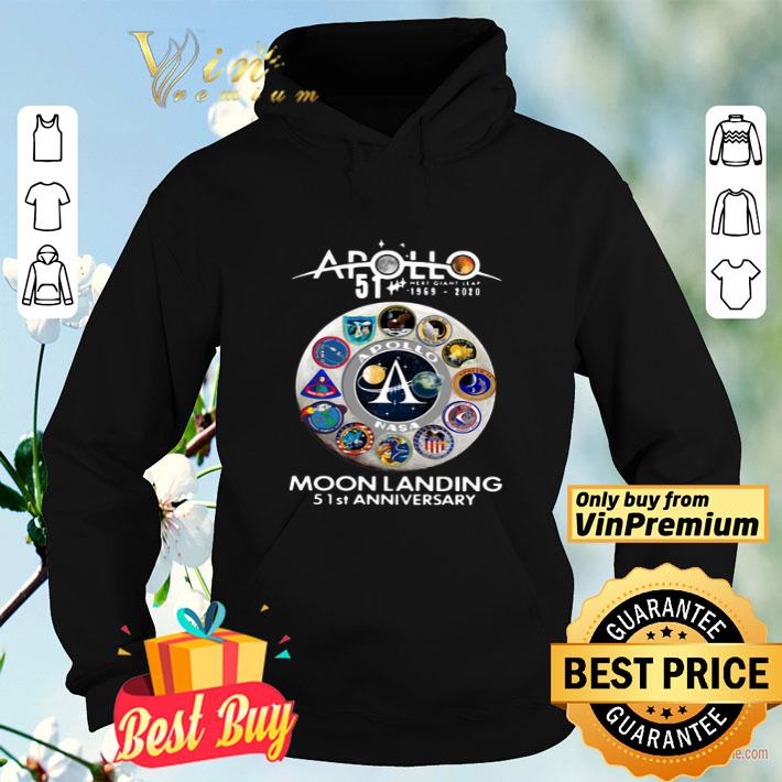 Apollo 1969 2020 Moon Landing 51 St Anniversary shirt 4a1a2d49 apollo 1969 2020 moon landing 51 st anniversary shirt 4 - Apollo 1969 2020 Moon Landing 51 St Anniversary shirt
