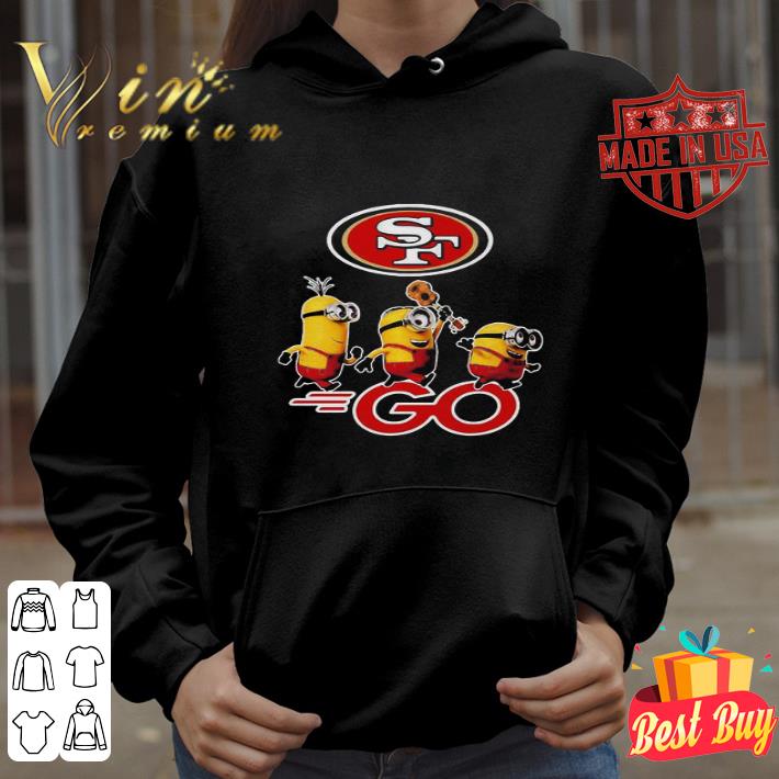 Minions Go San Francisco 49ers Logo shirt