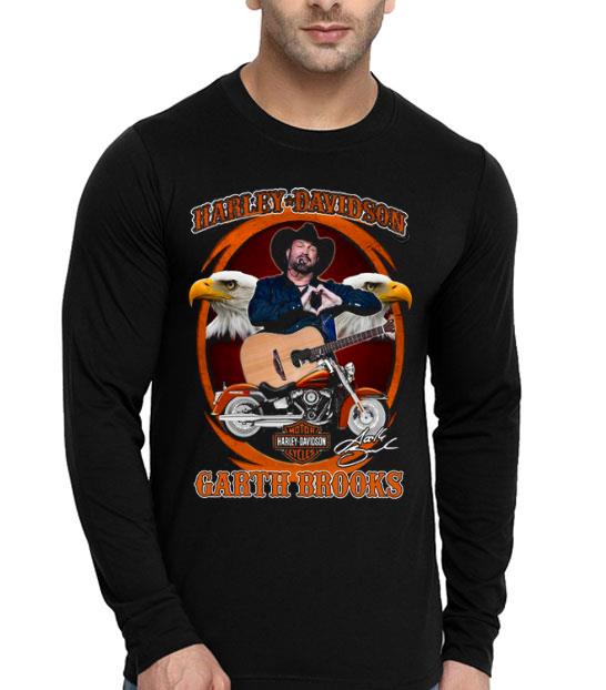 4ca30f14 motor harley davidson cycles garth brooks signature shirt 4 - Motor Harley Davidson Cycles Garth Brooks Signature Shirt