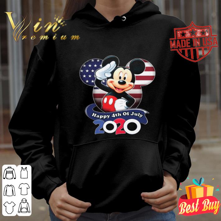 Mickey Mouse American flag Happy 4th Of July 2020 shirt
