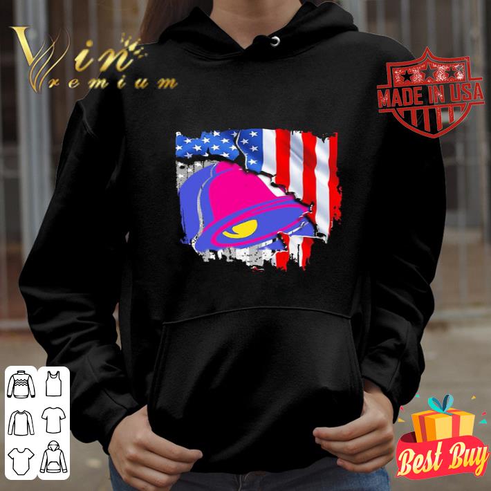Taco Bell American Flag Happy Independence Day shirt 4 Taco Bell American Flag Happy Independence Day shirt