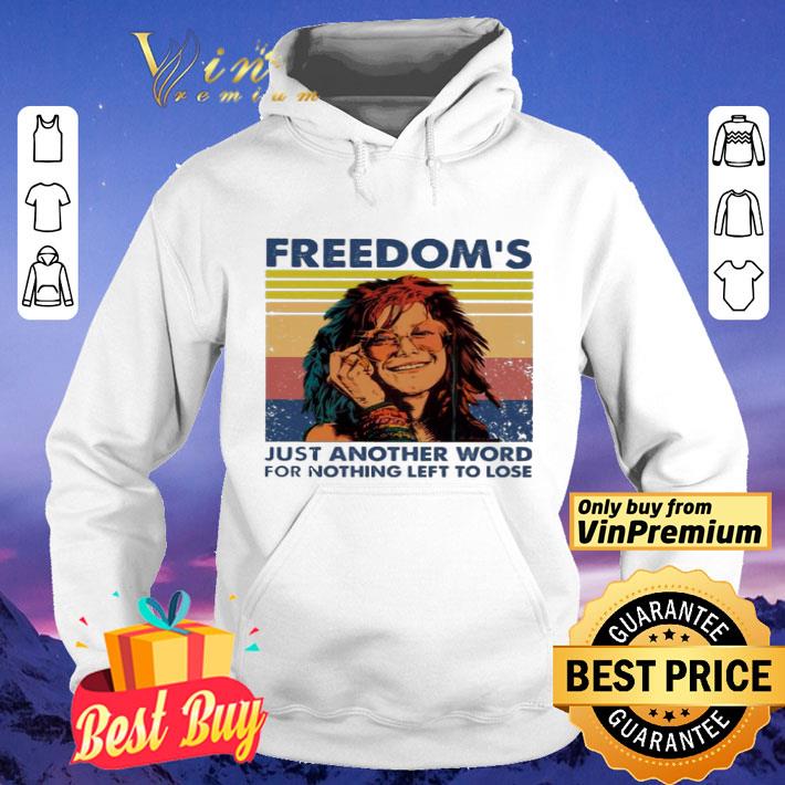 Janis Joplin Freedom's just another word for nothing left to lose vintage shirt 4f787534 janis joplin freedom s just another word for nothing left to lose vintage shirt 4 - Janis Joplin Freedom's just another word for nothing left to lose vintage shirt